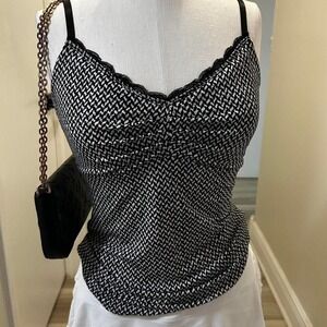 Y2K White House Black Market Cami Top